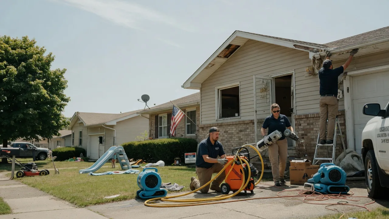 Water Damage Restoration in Dayton, PA near me